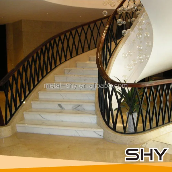 Wrought Iron Stair Railing For Indoor Railings - Buy Wrought Iron ...