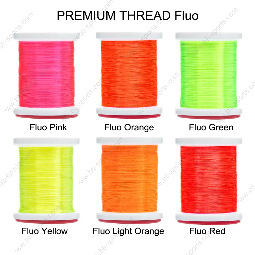 Wholesale 170d Highly Fly Tying Fluo Premium Thread For Flies(b13