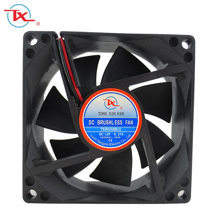 80 25mm Dc 12v 24v 48v Cooling Fan For Pc Case Power Server
