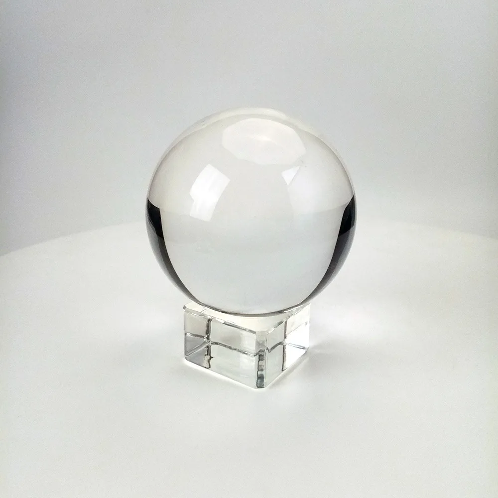 1pcs Free Shipping Clear Crystal Ball 50mm High Quality Crystal Ball