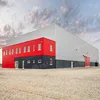 clear span warehouse workshop hall steel commercial steel building kit