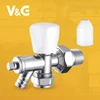 Brass Angle Valve For Radiator Panels Hvac Systems Parts