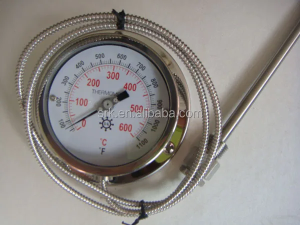 Vintage Thermometer ASICO USA 0-600 Degrees F  Brand New 