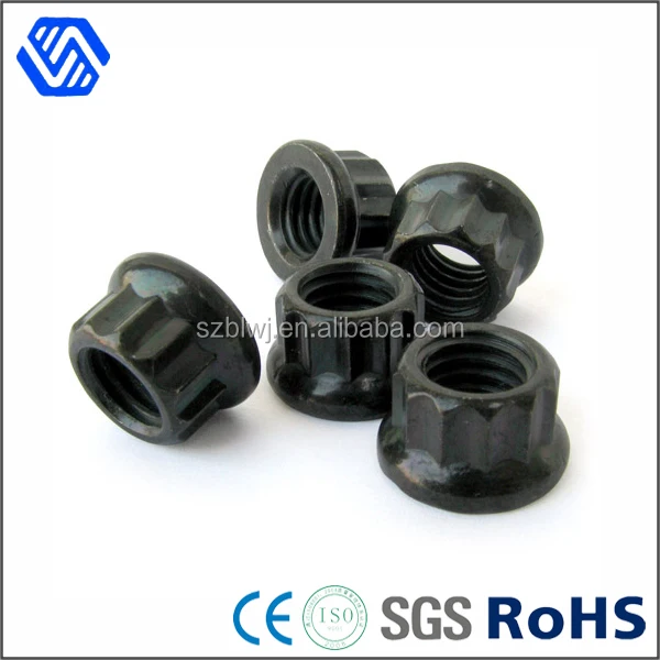 Carbon Steel 12 Point Flange Nut/flange Bolts And Nuts Buy Low Price Carbon 12 Point Flange