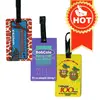 cheap travel accessories suitcase custom pvc luggage identifier