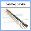 OPPOSITE INSULATOR Connector strip 1*40-pin Single row 2.54mm Male Right Angle Pin HEADER