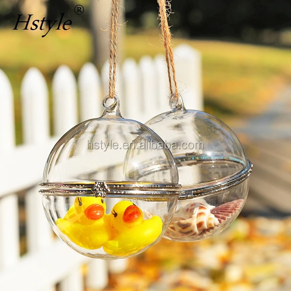 20* 6cm glass ball orb sphere globe tree hanging bauble memory xmas gift event 