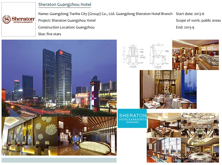 High Grade Customized Elegant Luxury 5 Star Hotel Lobby Furniture , laminate bedroom furniture suite