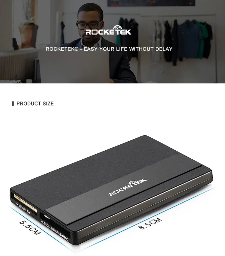 Multifunctional Smart Chip atm card reader with CE FCC - ANKUX.COM