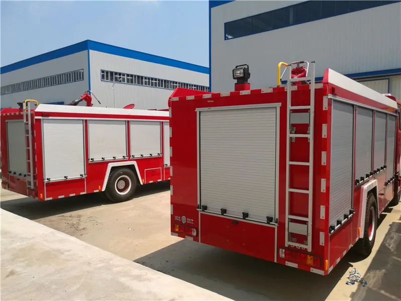 Stainless Tank 4000 Litres Fire Truck For Sale Philippines Cambodia