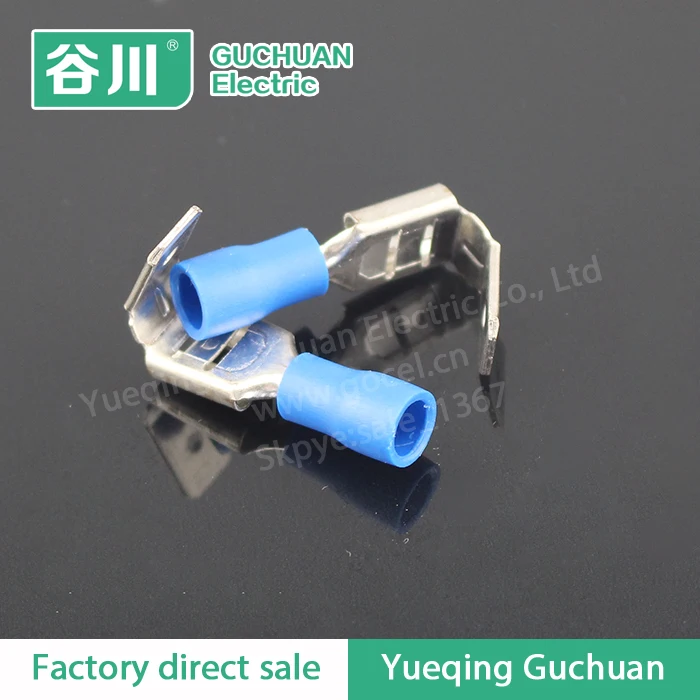 Insulated Piggyback Quick Disconnect Terminals,6.3 Mm Female Spade