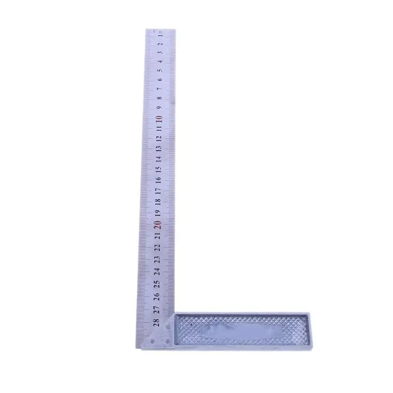 2Pc Engineers Try Square Right Angle Ruler 90Deg Measurement Instrument Tool 