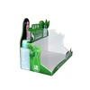 Corrugated cardboard counter display stand/small paper rack/carton pdq holder display for Hair Care