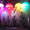 change LED Lighting Giant jellyfish/ inflatable stage decorative inflatable ball for sale