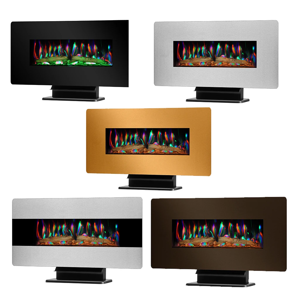 Decor Flame Electric Fireplace Heater With Colorful Flame Buy