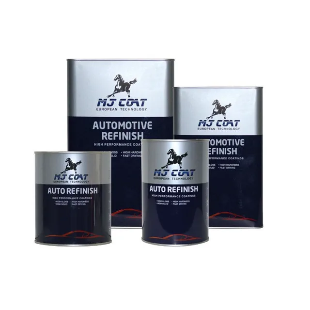 High Content Car Paint 1k Base Coat Crystal White Pearl Color Car Paint