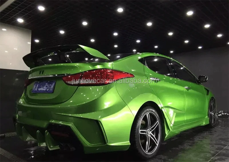 Car Body Kits Ex Type For Hyundai Elantra Avante Front Rear Bumper Side