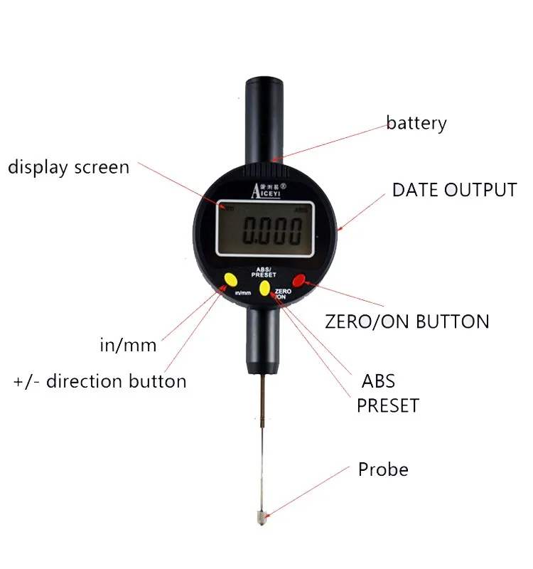 0.001mm Digital Dial Test Indicator Buy Digital Indicator,Dial Indicator,Dial Test Indicator