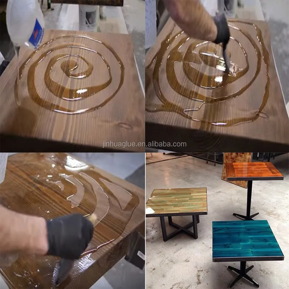 Crystal Epoxy Resin Ab Glue For Kitchen Counter Top/ Bar Top/ Table