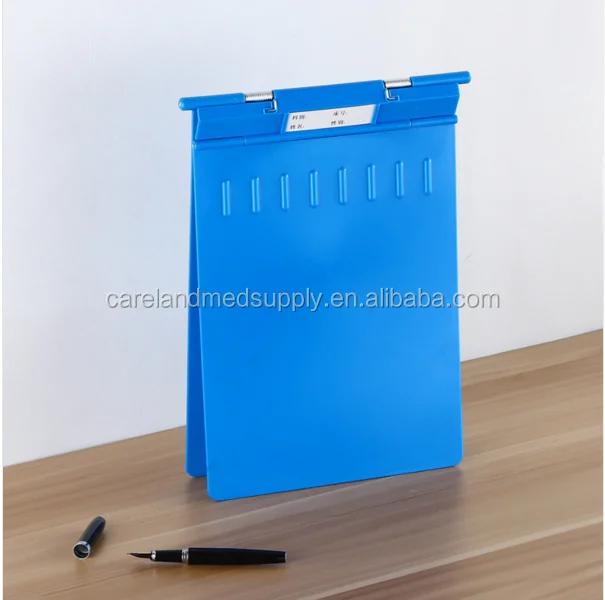 Blue Medical Chart Patient File Abs Medical Record Holder Buy Plastic