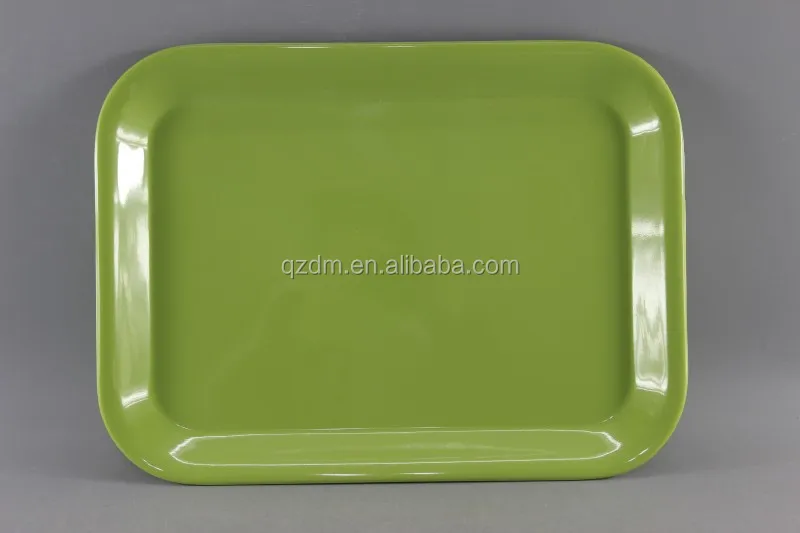 13-15-17inch Melamine Square Tray Sets Colorful Tray