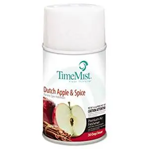 TimeMist : Metered Fragrance Dispenser Refill, Dutch Apple & Spice 5.3 oz Can -:- Sold as 2 Packs of - 1 - / - Total of 2 Each