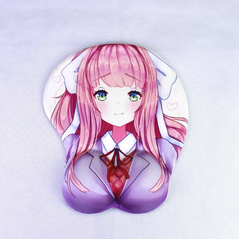 定制印刷鼠标垫动漫 boob 人体工程学游戏鼠标垫中国