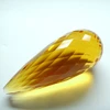 Natural Citrine Tear Drop Briolette Cut AAA Calibrated Loose Citrine Gemstones 30mm*10mm For Wholesale.
