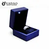 Stocks plastic Led light ring jewelry box