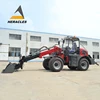 weifang ce approved mini telescopic boom wheel loader forklift loader with multi attachments optional