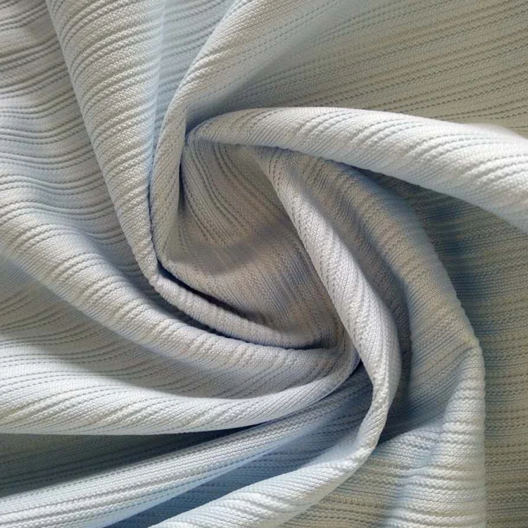 可定制的质量保证透气 100% 涤纶提花织物