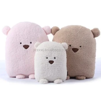 plush bear cushion