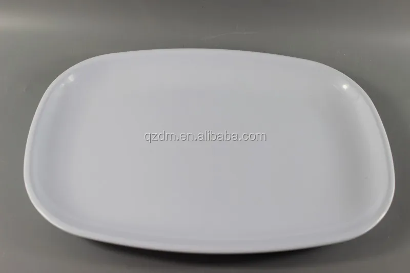 13.5" White Melamine dinner plate ,Melamine Unbreakable Dish