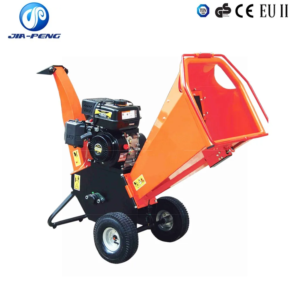 6.5 Hp Wood Chipper Shredder For Garden Or Gasoline Wood Chipper For