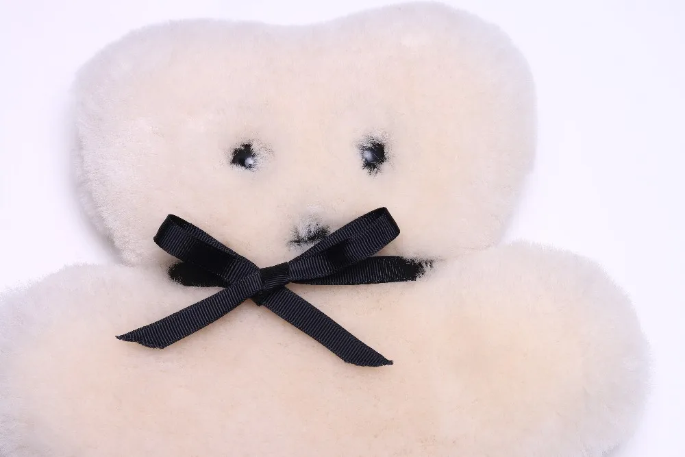 flat sheepskin teddy