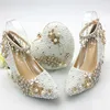 2019 hot sell luxury bling wedding peacock pearl high heels shoes with matching heart shape evening clutch bag