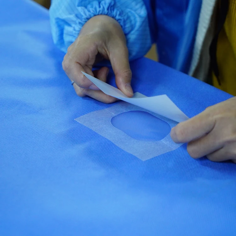Disposable Nonwoven Surgical Drapes Sterile Surgical Drape With Hole