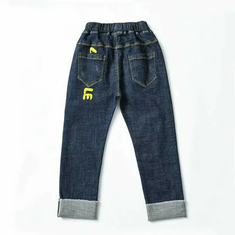 Fashion Branded boys jeans pants 99% cotton Straight children jeans trousers New stylish jeans pants for boys