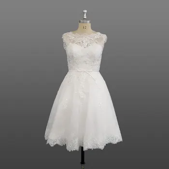 cheap knee length wedding dresses
