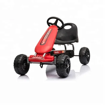 four wheel pedal car