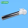 Battery operated portable tooth polisher with silicone cups