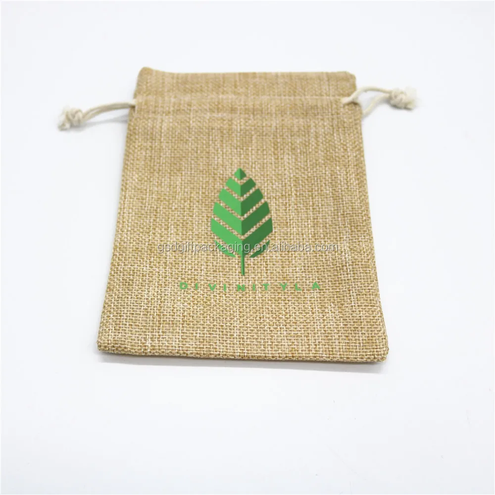 Natural Small Hemp Pouches Drawstring Jute Gunny Bag Wholesale Hemp Bags For Jewelry Buy Hemp