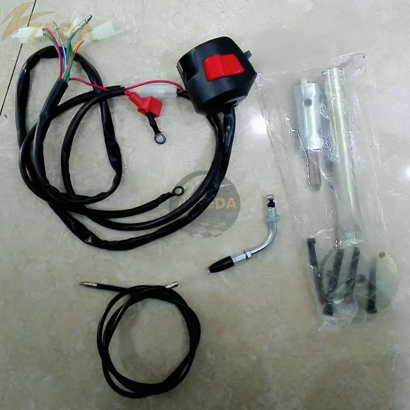 80cc Electric Starting Gasoline Powered 2 Stroke Gas Bicycle Engine Kit