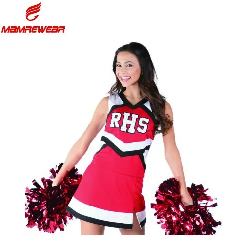 Custom Designs Sublimated Rhinestones Cheap Cheer Uniforms Youth Cheer
