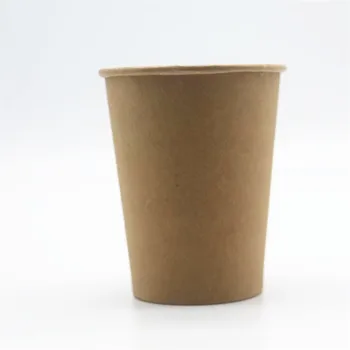 brown paper coffee cups