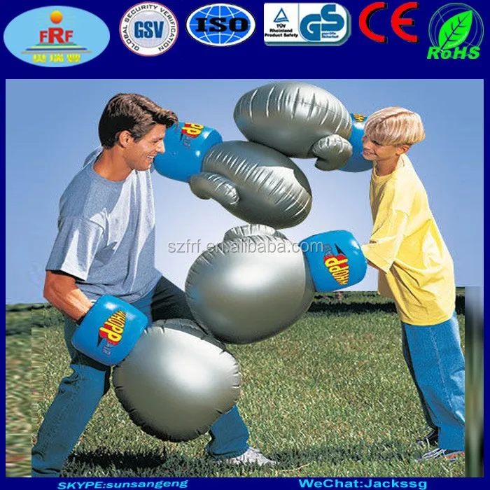 jumbo inflatable boxing gloves