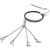 OEM LED Pendant Suspension Light Steel Wire Suspension Hanging Kit Lighting Cable with Hook