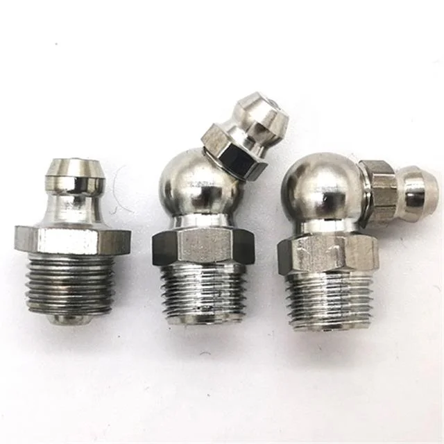 High Pressure Lubrication Fitting Stainless Steel Grease Fittings