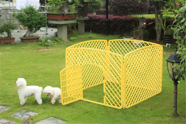 4panel Plastic Portable Dog Fence For Indoor Outdoor Using Buy