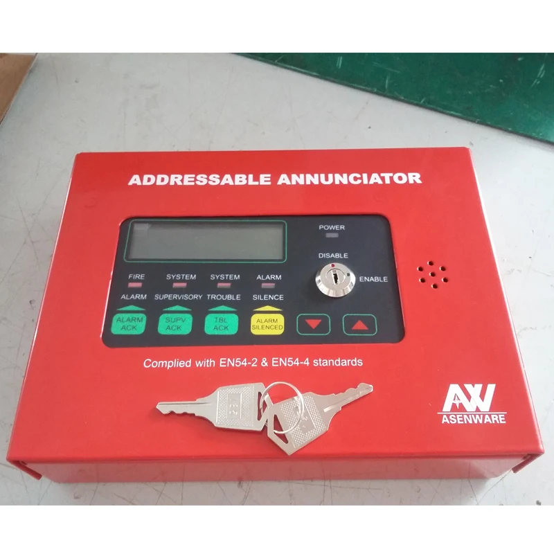 Annunciator for Fire Alarm - Addressable System by Asenware